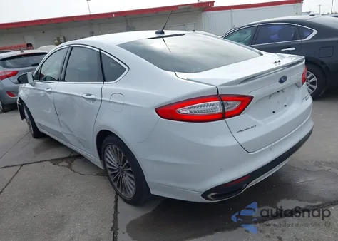 2015 Ford Fusion Titanium z USA, uszkodzony, nr VIN 3FA6P0K99FR196973